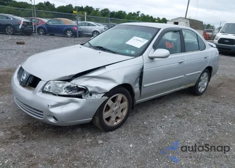 2006 Nissan Sentra 1.8S z USA, uszkodzony, nr VIN 3N1CB51D76L544080